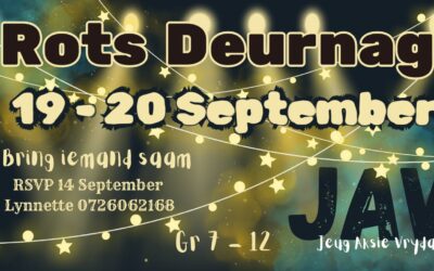 Rots deurnag 19-20 Sep gr7-12