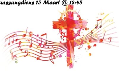 Paassangdiens 15 Maart @ 18:45