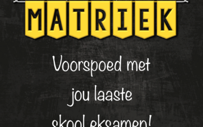 18 Oktober 17:30 MATRIEKDIENS